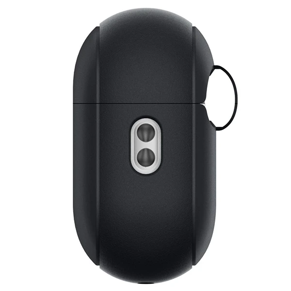 Spigen silikoninis dėklas Silicone Fit juodas + dirželis Phantom Žalias – AirPods Pro (2-os kartos)