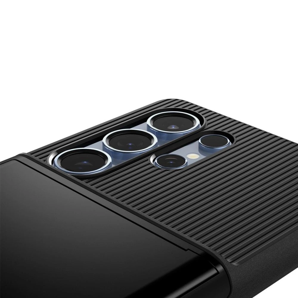 Spigen Slim Armor CS – dėklas skirtas Samsung Galaxy S25 Ultra juodos spalvos