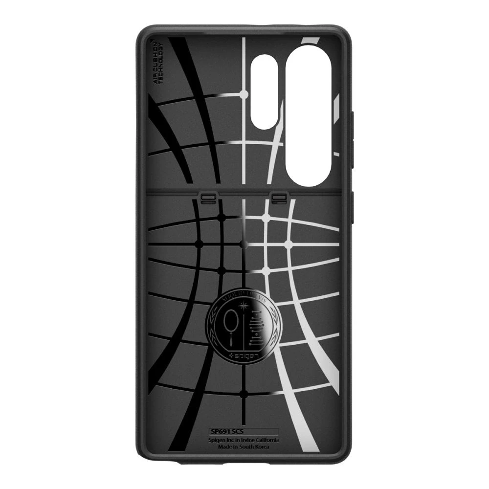 Spigen Slim Armor CS – dėklas skirtas Samsung Galaxy S25 Ultra juodos spalvos