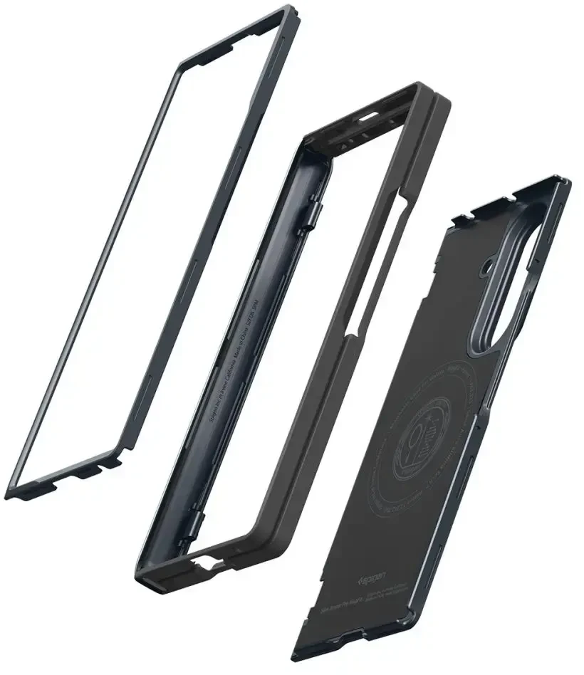 Dėklas Spigen Slim Armor Pro MagSafe skirtas Samsung Galaxy Z Fold8 Ultra metal slate