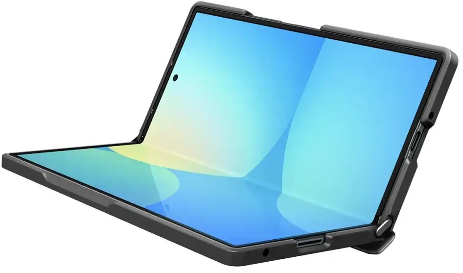 Dėklas Spigen Slim Armor Pro MagSafe skirtas Samsung Galaxy Z Fold8 Ultra juodos spalvos