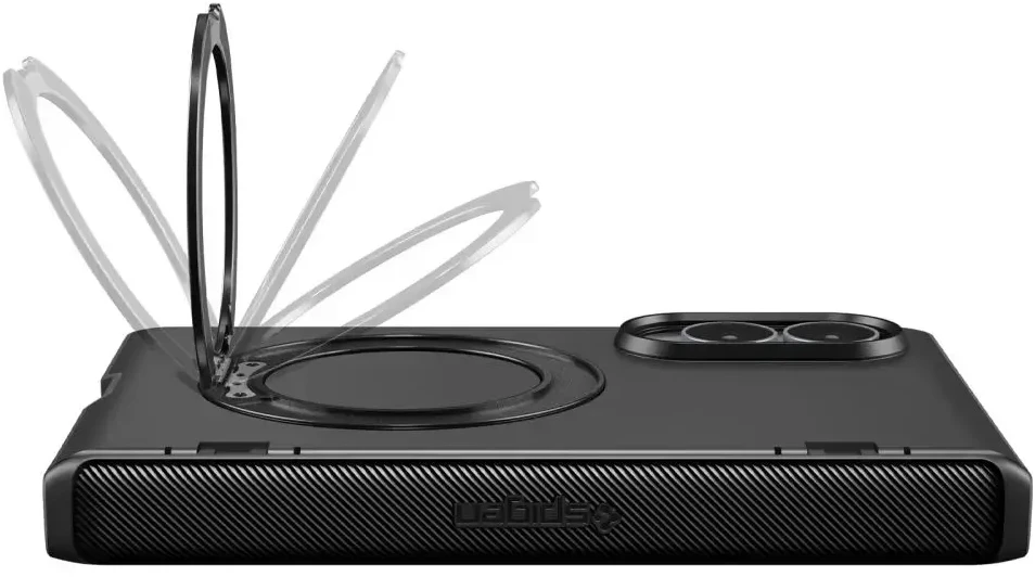 Dėklas SPIGEN SLIM ARMOR PRO S MAGSAFE GALAXY Z FOLD 8 Juodas
