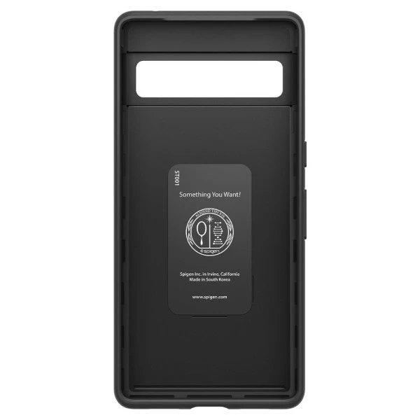Dėklas „Spigen Thin Fit“, juodas – „Google Pixel 7 Pro“