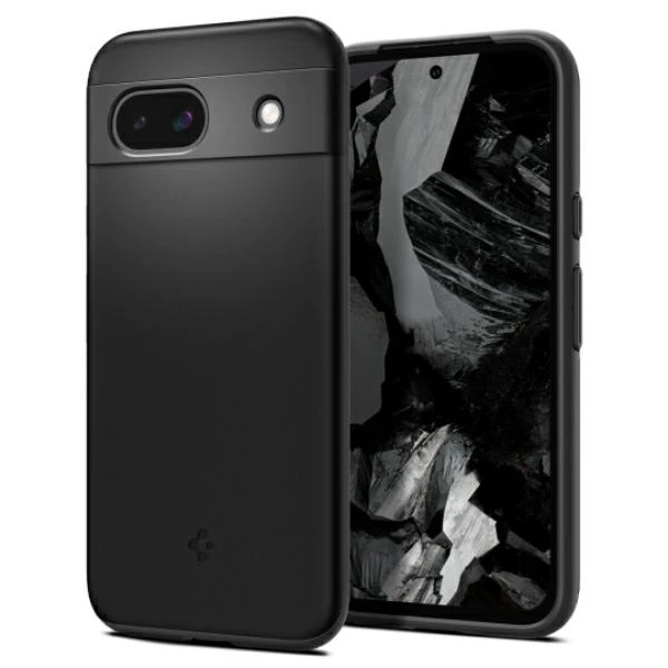 Spigen Thin Fit – dėklas skirtas Google Pixel 8A Juodas