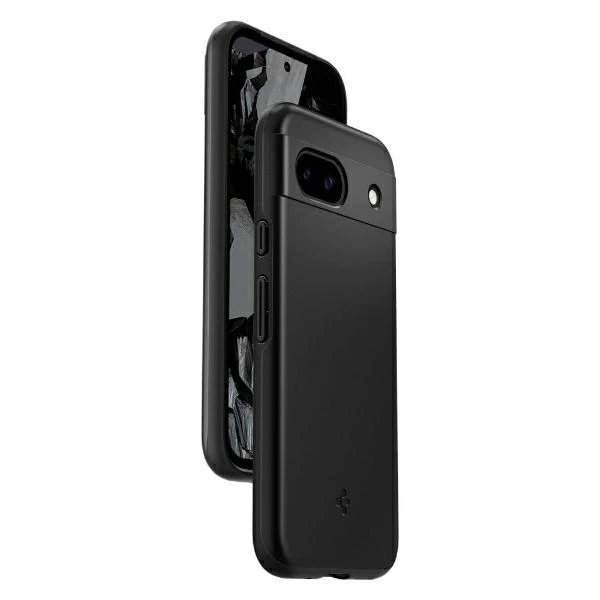 Spigen Thin Fit – dėklas skirtas Google Pixel 8A Juodas