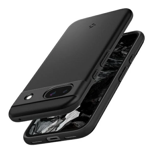 Spigen Thin Fit – dėklas skirtas Google Pixel 8A Juodas