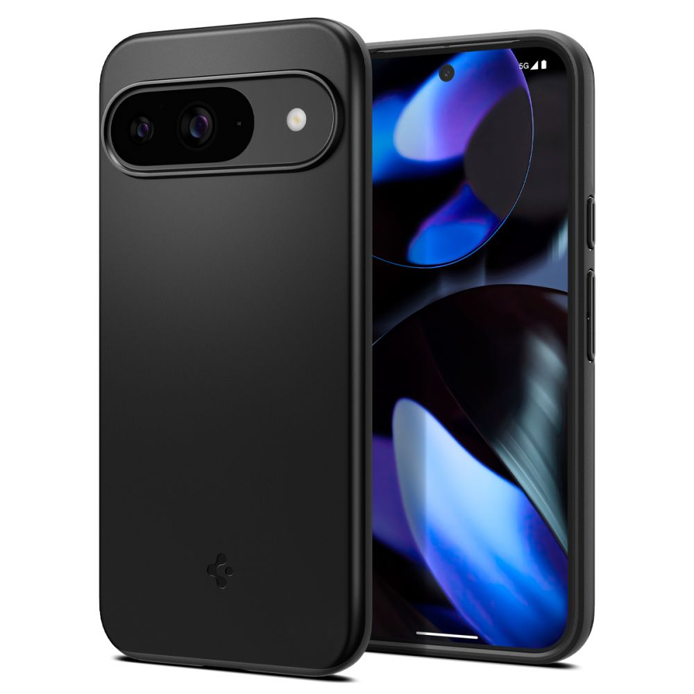 Google Pixel 9 / 9 Pro Spigen Thin Fit dėklas telefonui juodos spalvos, modelis - ACS07697, žema kaina | Varle.lt