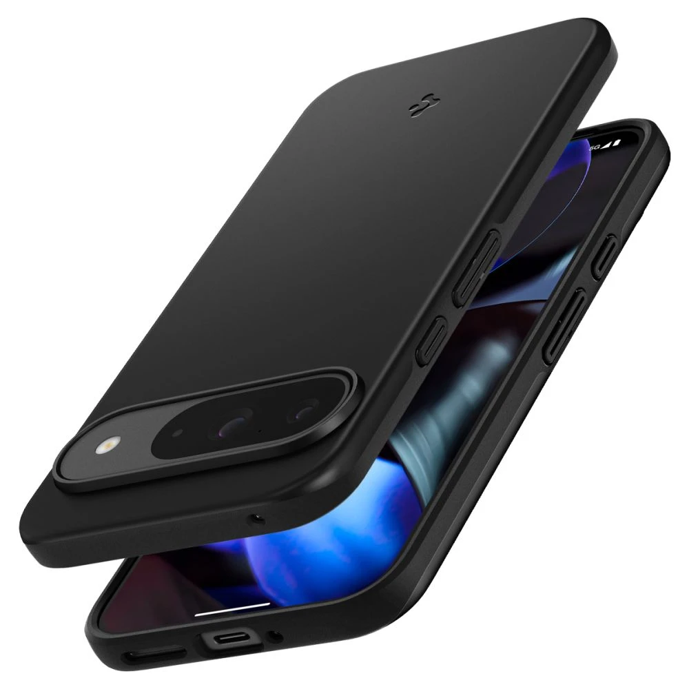 Spigen Thin Fit – dėklas skirtas Google Pixel 9 / 9 Pro Juodas