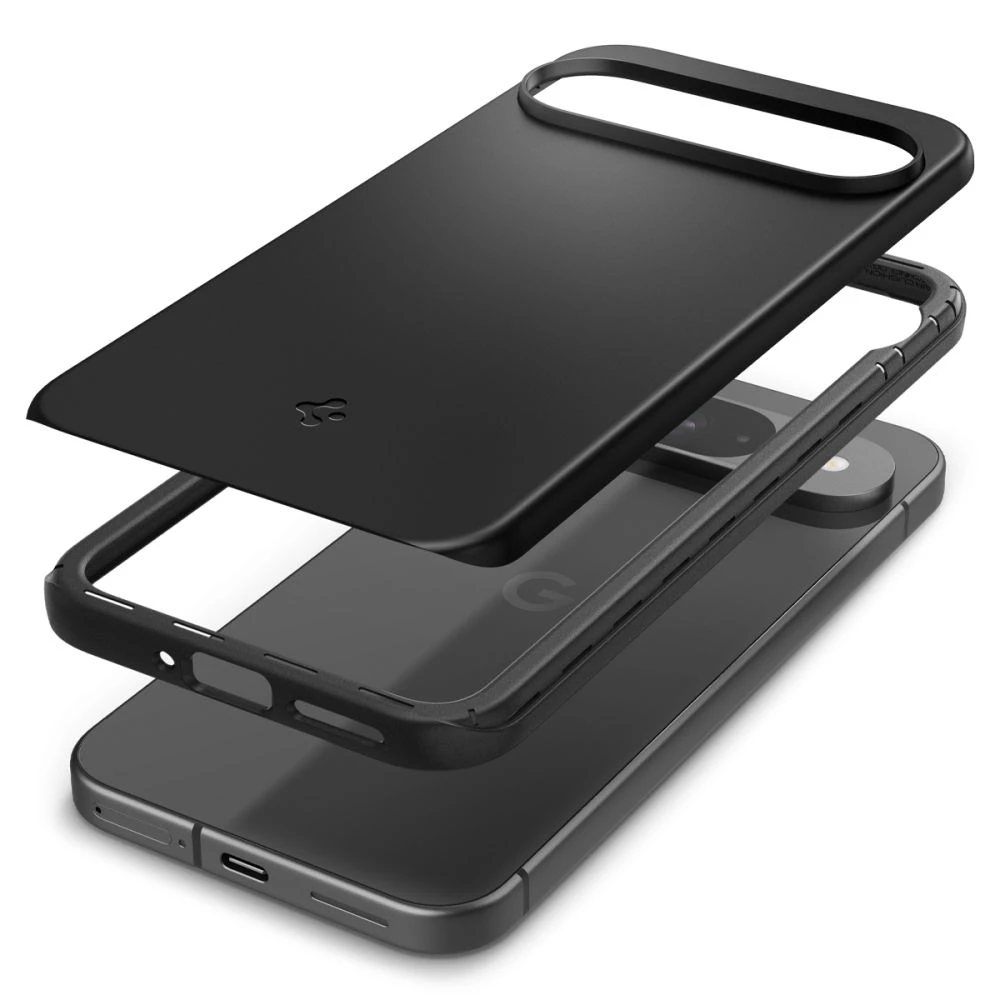 Spigen Thin Fit – dėklas skirtas Google Pixel 9 / 9 Pro Juodas