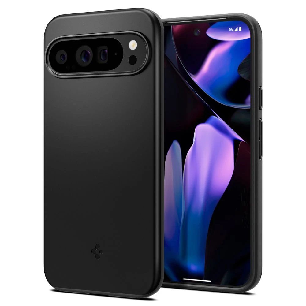 Google Pixel 9 Pro XL Spigen Thin Fit dėklas telefonui juodos spalvos