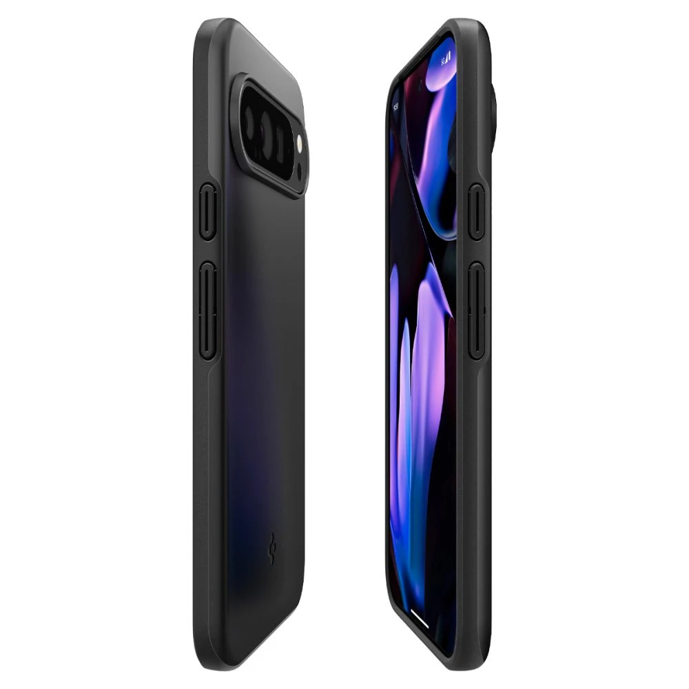 Google Pixel 9 Pro XL Spigen Thin Fit dėklas telefonui juodos spalvos