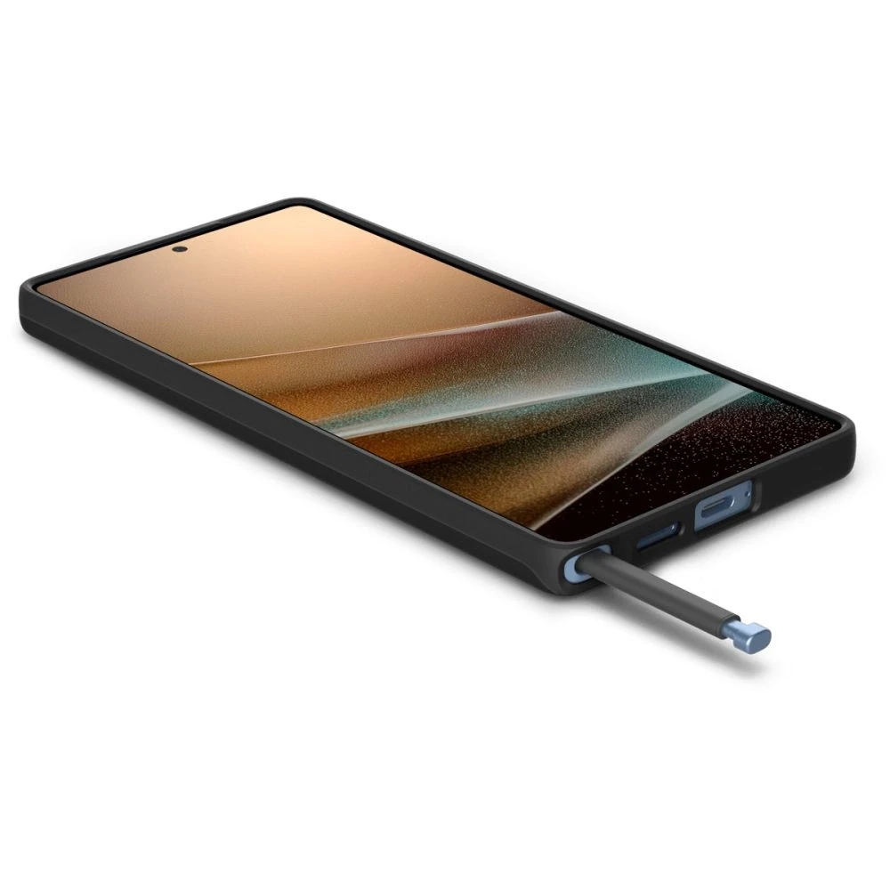 Dėklas Spigen Thin Fit Mag Magsafe Galaxy S25 Ultra juodas