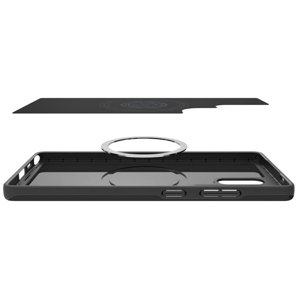 Dėklas Spigen Thin Fit Mag Magsafe Galaxy S25 Ultra juodas