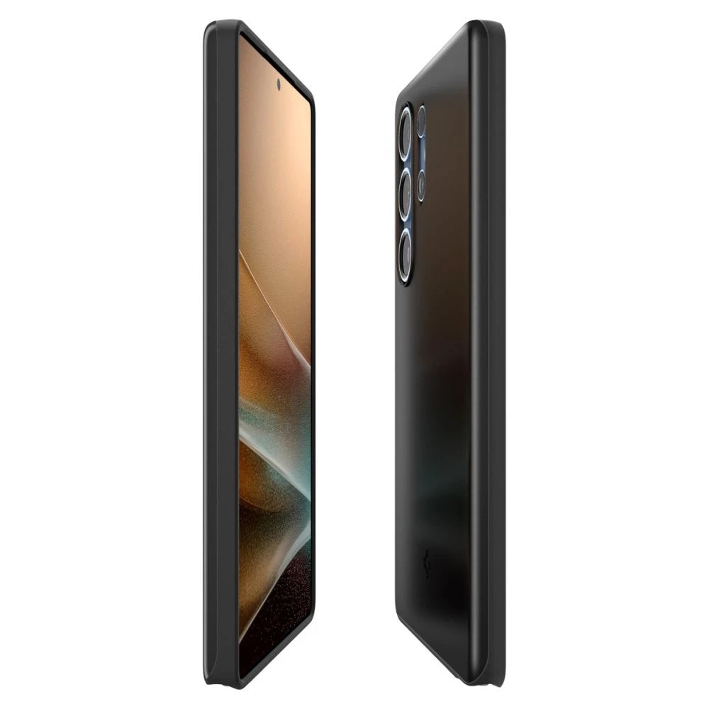 Dėklas Spigen Thin Fit Mag Magsafe Galaxy S25 Ultra juodas