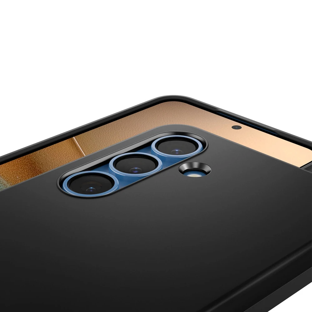 Spigen Thin Fit Mag MagSafe – dėklas skirtas Samsung Galaxy S25 Juodas