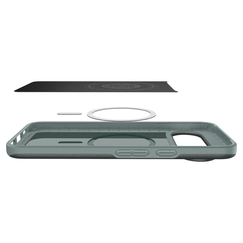 Spigen Thin Fit Mag MagSafe – dėklas skirtas Google Pixel 10 / 10 Pro Sage Žalias
