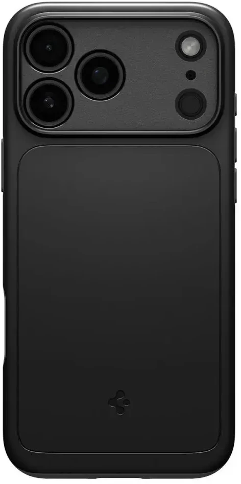 Dėklas Spigen Thin Fit MagSafe iPhone 17 Pro Max / 18 Pro Max juodos spalvos