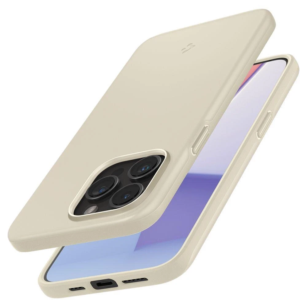 Spigen Thin Fit dėklas skirtas Apple iPhone 15 Pro,  spalva - Mute Beige