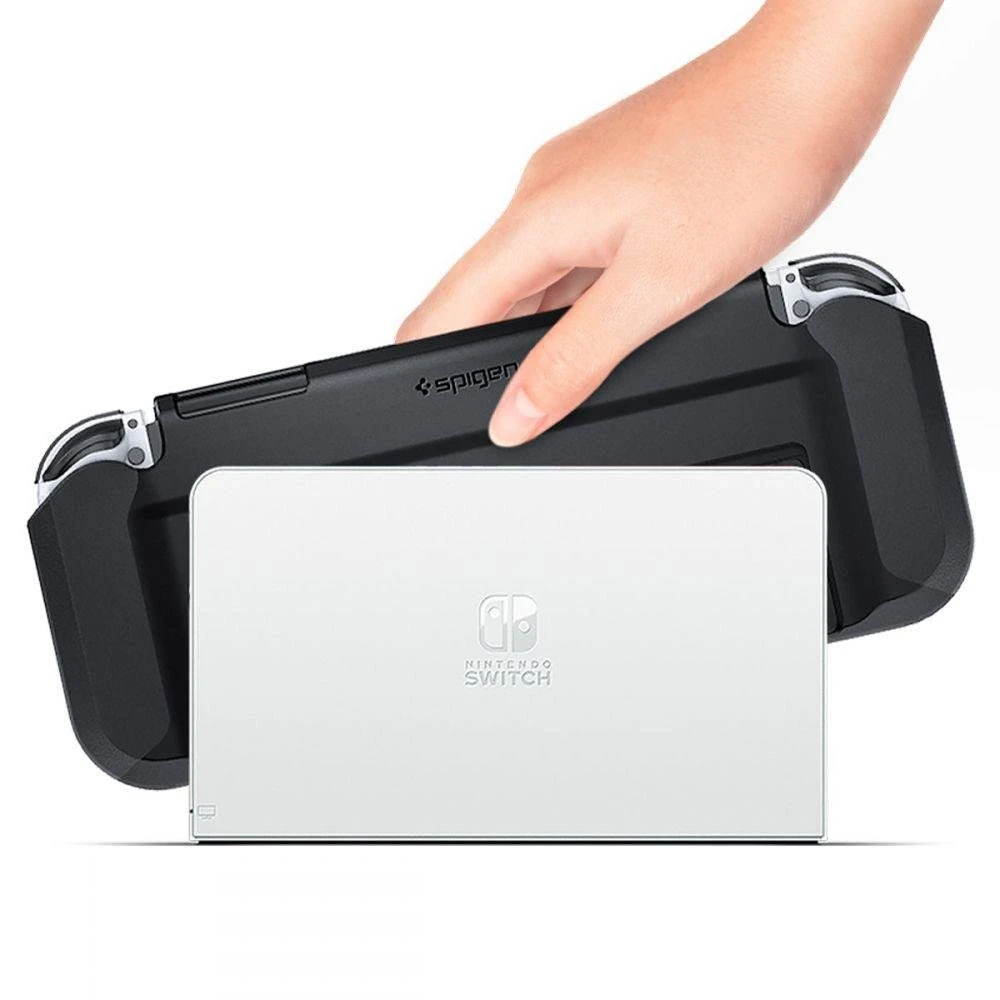 Spigen Thin Fit, juodos spalvos – Nintendo Switch OLED