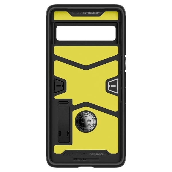 Dėklas Spigen Tough Armor, juodas - Google Pixel 7 Pro