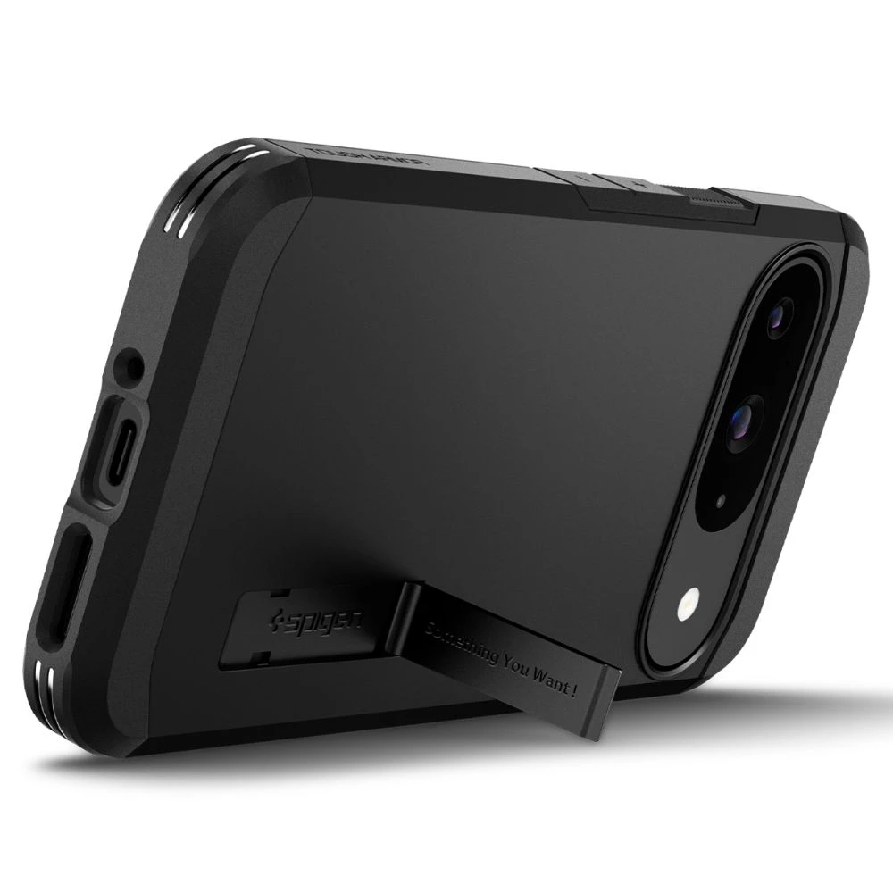 Spigen Tough Armor – dėklas skirtas Google Pixel 9 / 9 Pro Juodas