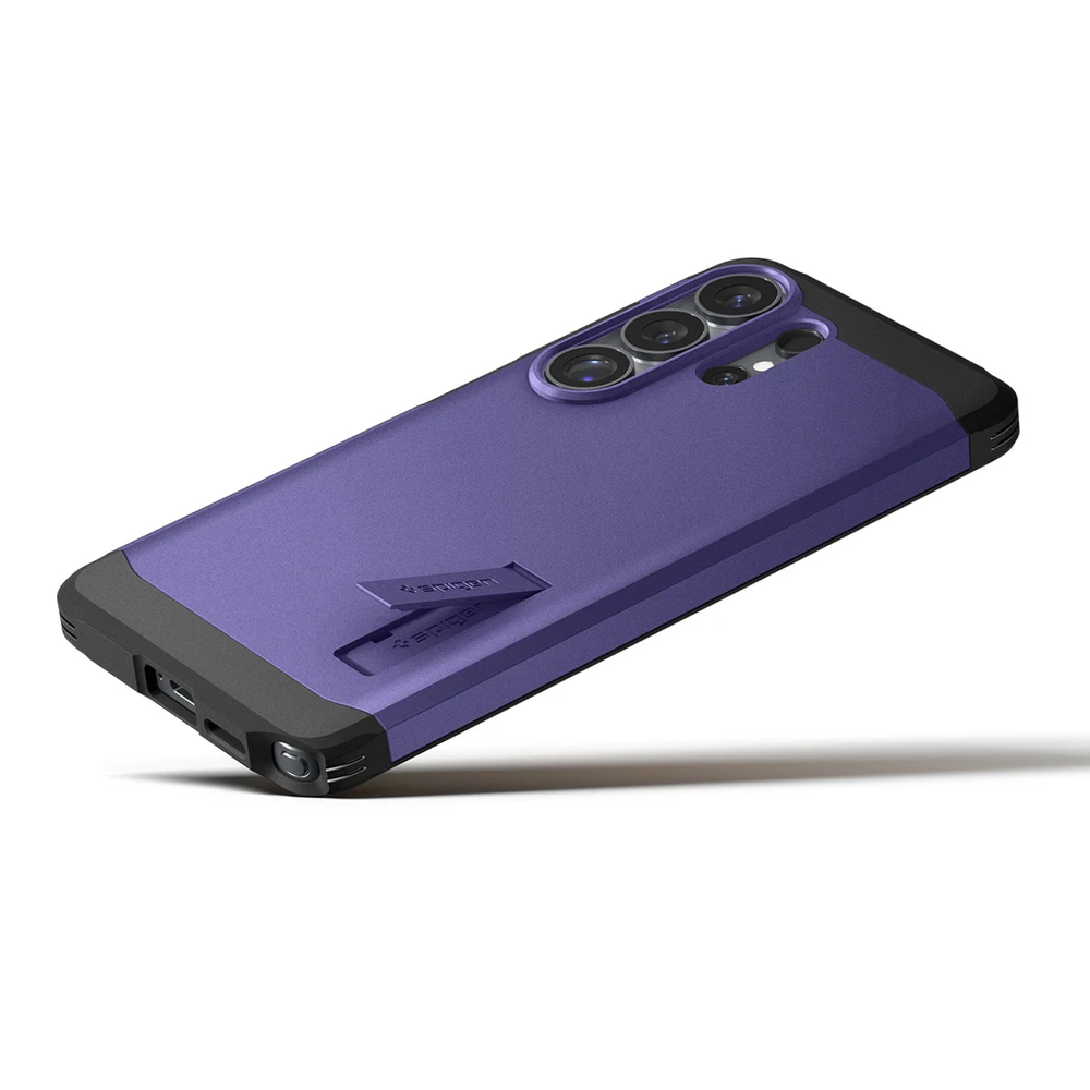 Spigen Tough Armor Mag MagSafe dėklas skirtas Samsung Galaxy S26 Ultra – violetinės spalvos