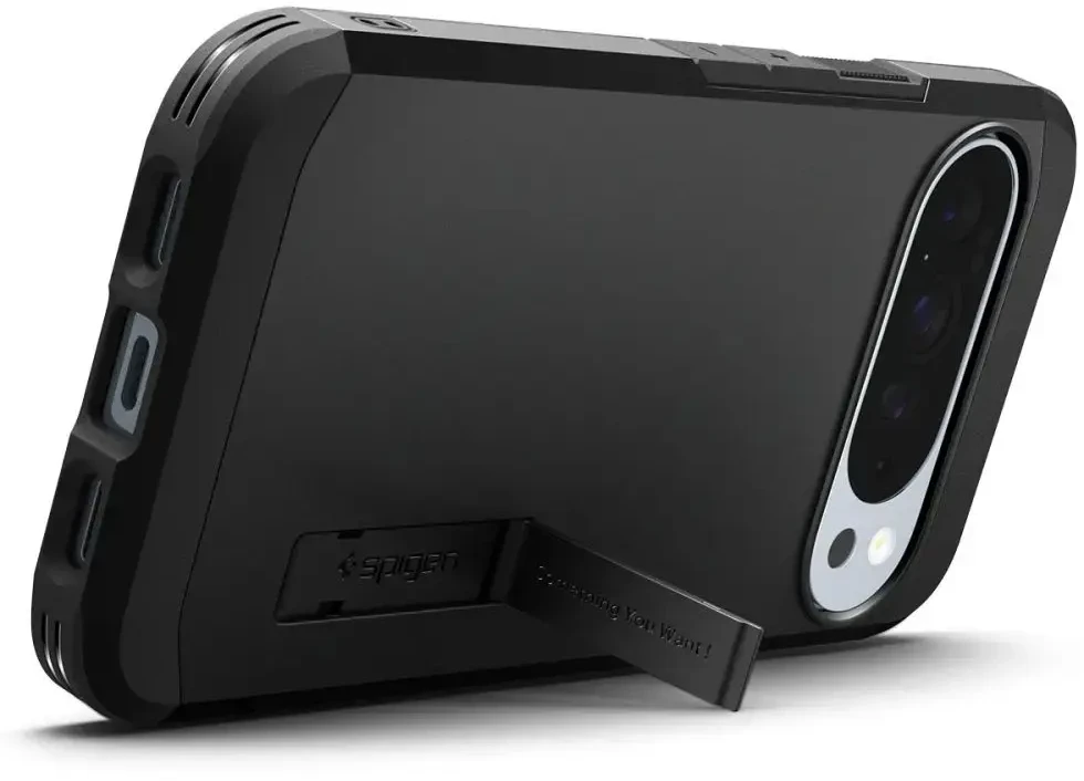 Dėklas SPIGEN TOUGH ARMOR MAG MAGSAFE GOOGLE PIXEL 10 PRO XL Juodas