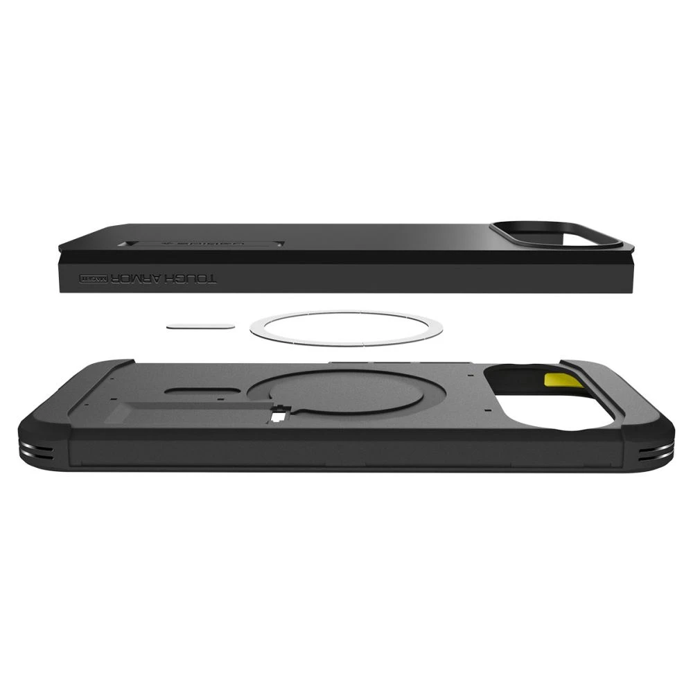 Spigen Tough Armor Mag MagSafe dėklas skirtas Google Pixel 10 / 10 Pro – juodos spalvos