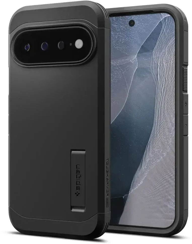 Dėklas SPIGEN TOUGH ARMOR MAG MAGSAFE GOOGLE PIXEL 11 PRO XL Juodas