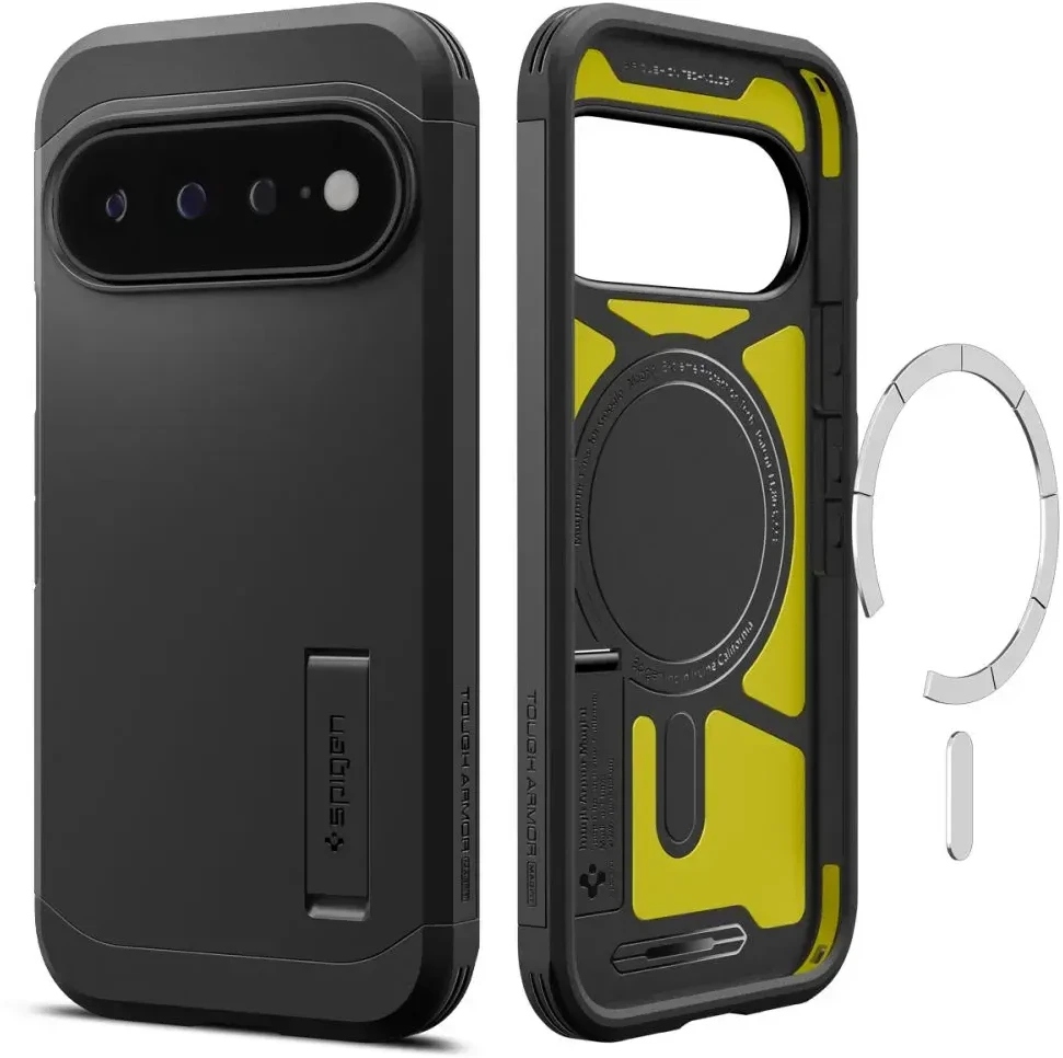 Dėklas SPIGEN TOUGH ARMOR MAG MAGSAFE GOOGLE PIXEL 11 PRO XL Juodas