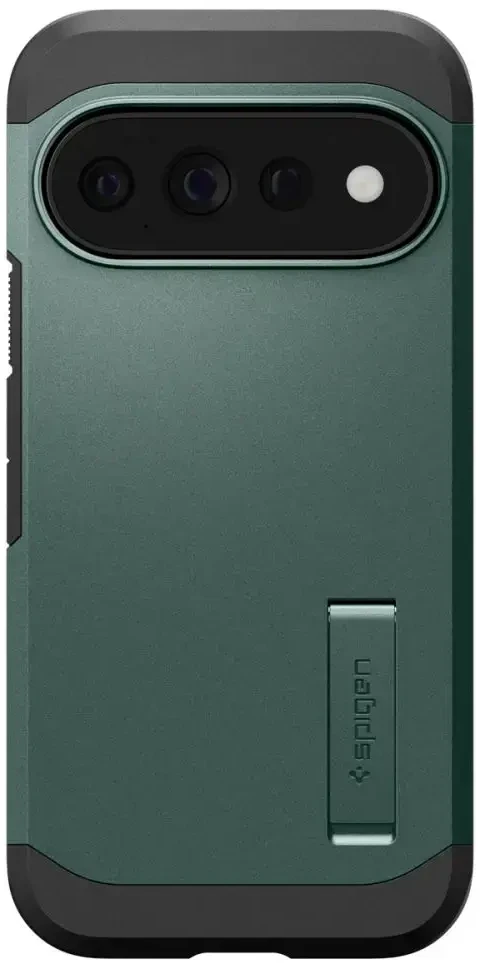 Dėklas SPIGEN TOUGH ARMOR MAG MAGSAFE GOOGLE PIXEL 11 PRO ABYSS Žalias