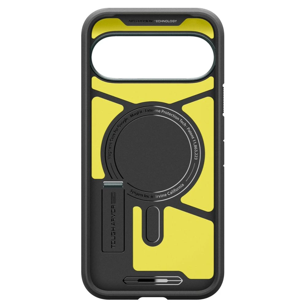 Spigen Tough Armor Mag MagSafe dėklas skirtas Google Pixel 10 / 10 Pro – žalios spalvos