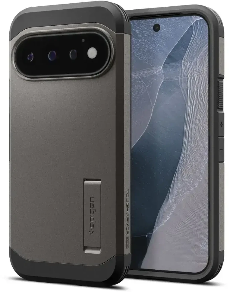 Dėklas SPIGEN TOUGH ARMOR MAG MAGSAFE GOOGLE PIXEL 11 PRO GUNMETAL