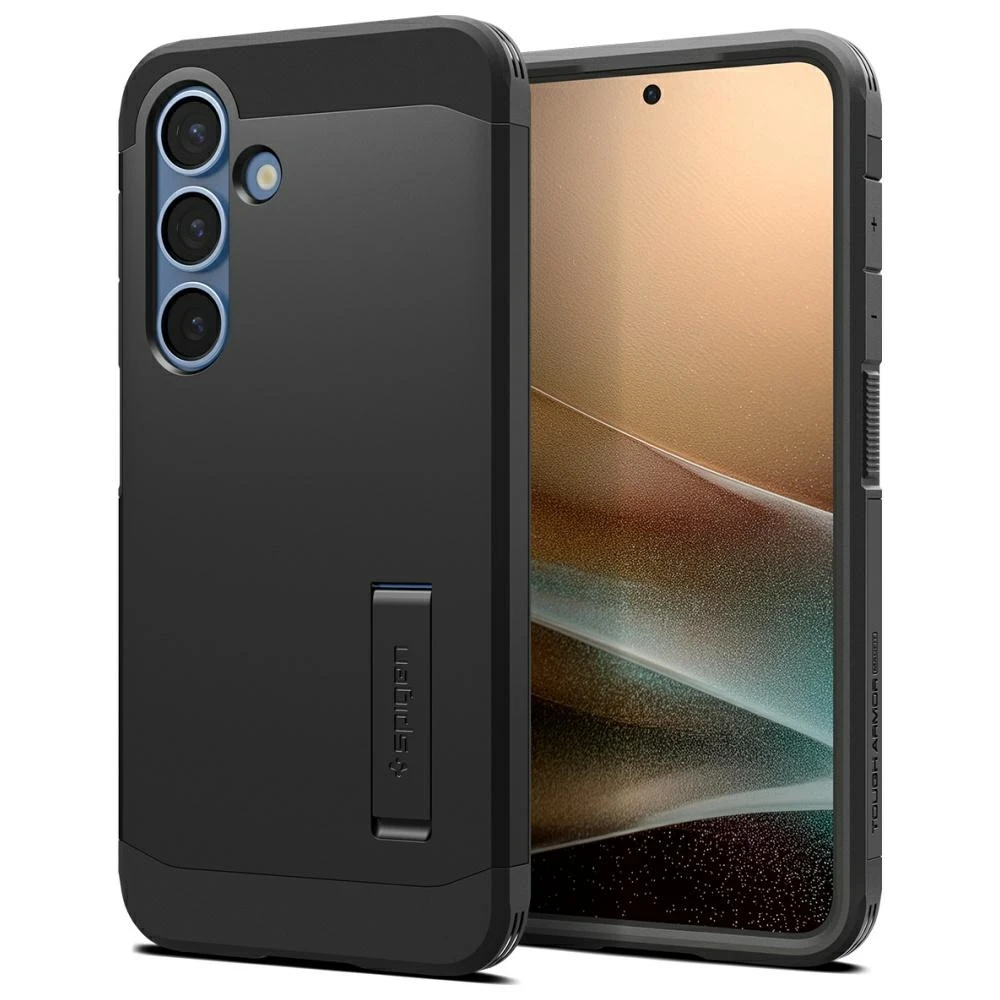 Spigen Tough Armor MagSafe – dėklas skirtas Samsung Galaxy S25+ Juodas