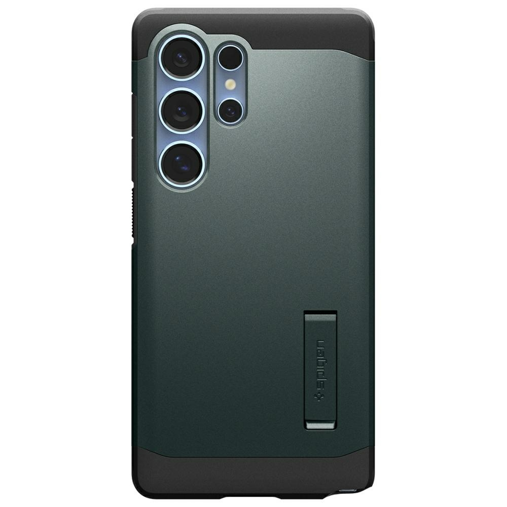 Spigen Tough Armor MagSafe - dėklas skirtas Samsung Galaxy S25 Ultra Abyss Žalias
