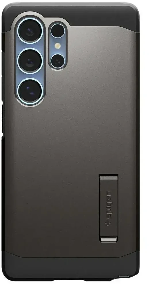 Dėklas Spigen Tough Armor MagSafe skirtas Samsung Galaxy S25 Ultra pilkas