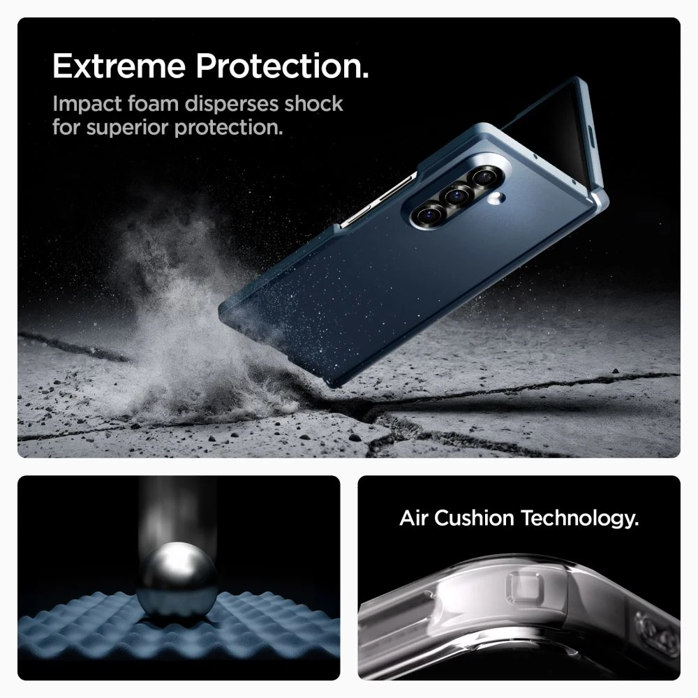 „Spigen Tough Armor Pro Mag Magsafe Galaxy Z Fold 7“ metalinis skalūno spalvos dėklas
