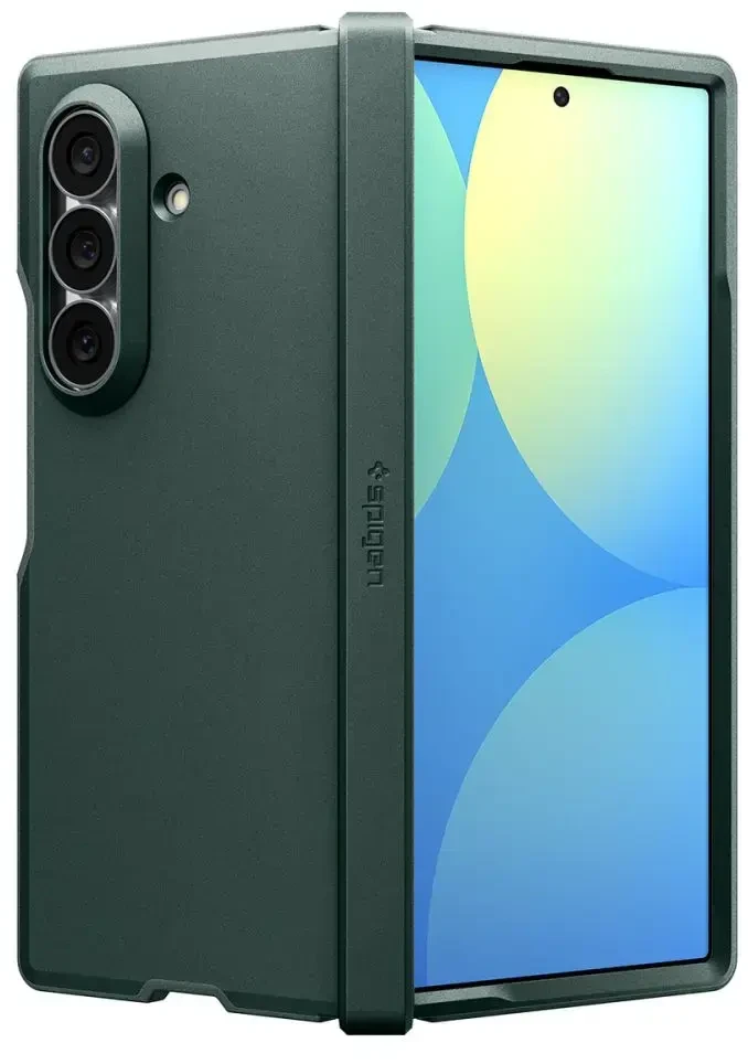 Dėklas SPIGEN TOUGH ARMOR PRO MAGSAFE GALAXY Z FOLD 8 ULTRA ABYSS Žalias