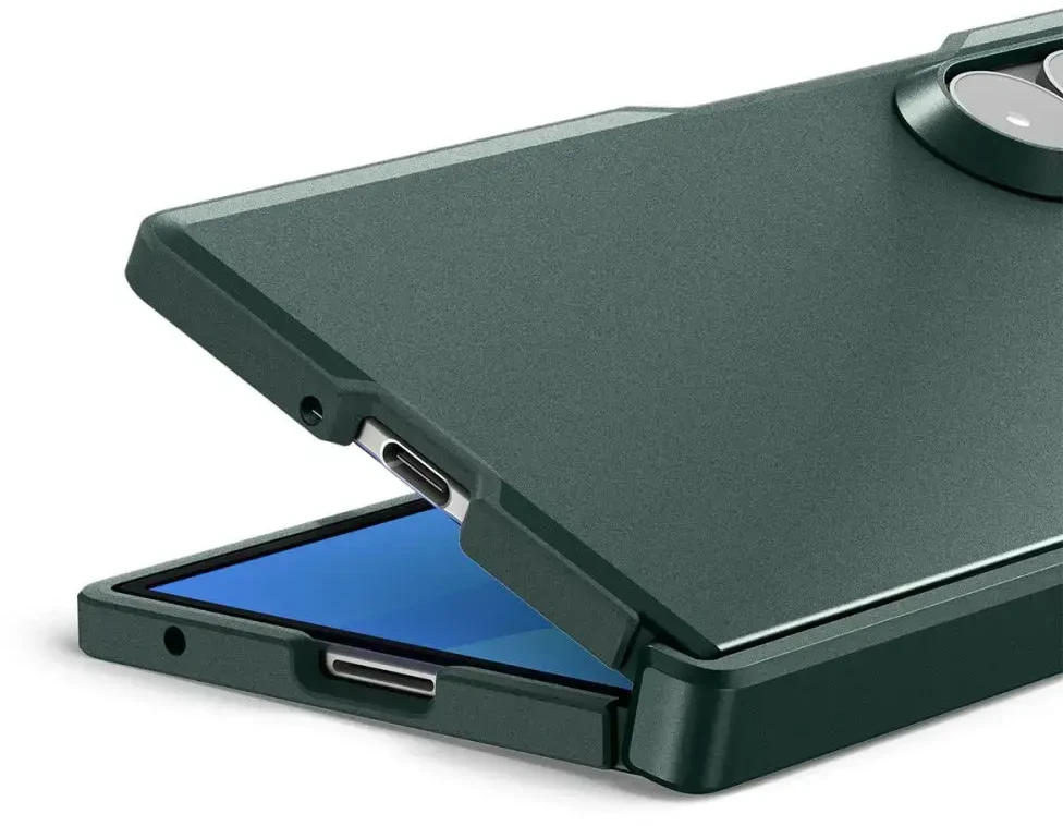 Dėklas SPIGEN TOUGH ARMOR PRO MAGSAFE GALAXY Z FOLD 8 ULTRA ABYSS Žalias