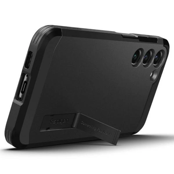 Spigen Tough Armor dėklas skirtas Samsung Galaxy S23 Plus, spalva - Juoda