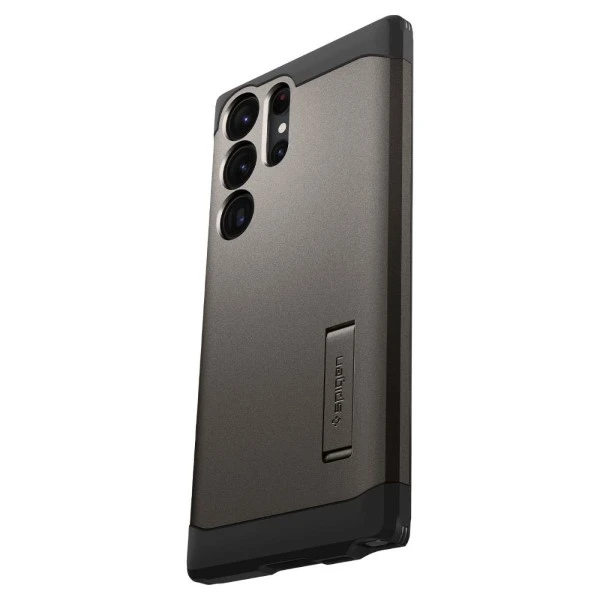 Spigen Tough Armor dėklas skirtas Samsung Galaxy S23 Ultra, spalva - Gunmetal