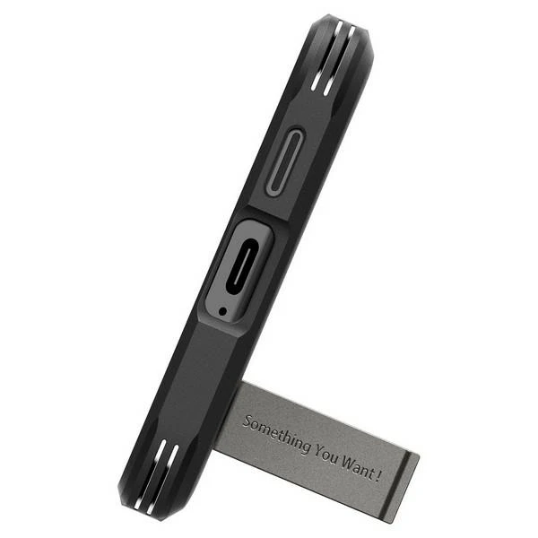 Spigen Tough Armor dėklas, skirtas Samsung Galaxy S24 gunmetal
