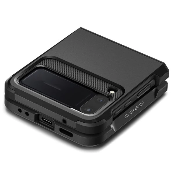 Dėklas Spigen TOUGH ARMOR GALAXY SU FLIP 4 Juodas
