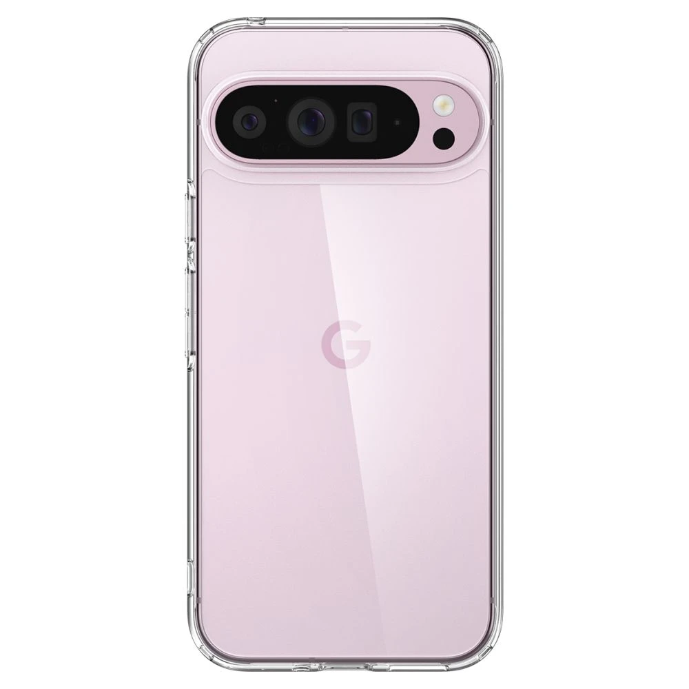 Spigen Ultra Hybrid – dėklas skirtas Google Pixel 9 Pro XL Crystal Clear