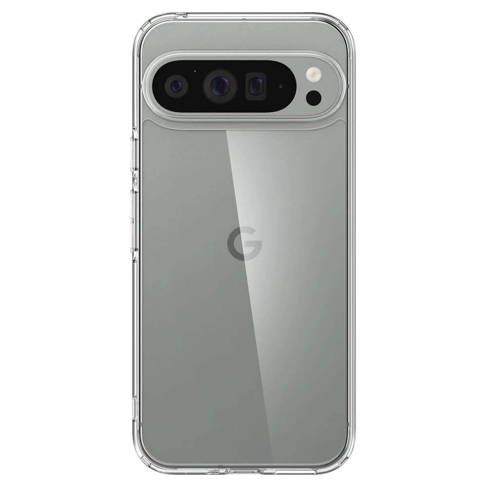 Spigen Ultra Hybrid – dėklas skirtas Google Pixel 9 Pro XL Crystal Clear