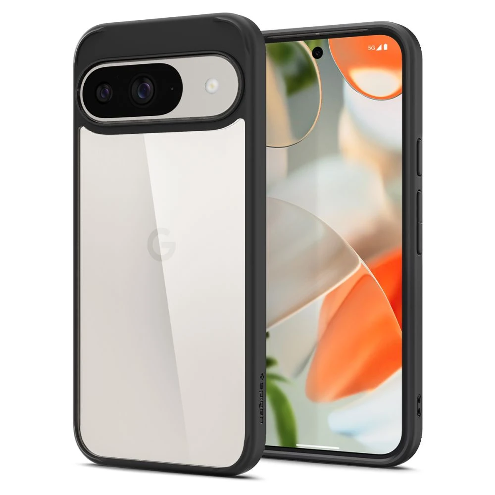 Spigen Ultra Hybrid – dėklas skirtas Google Pixel 9 / 9 Pro Matte Juodas
