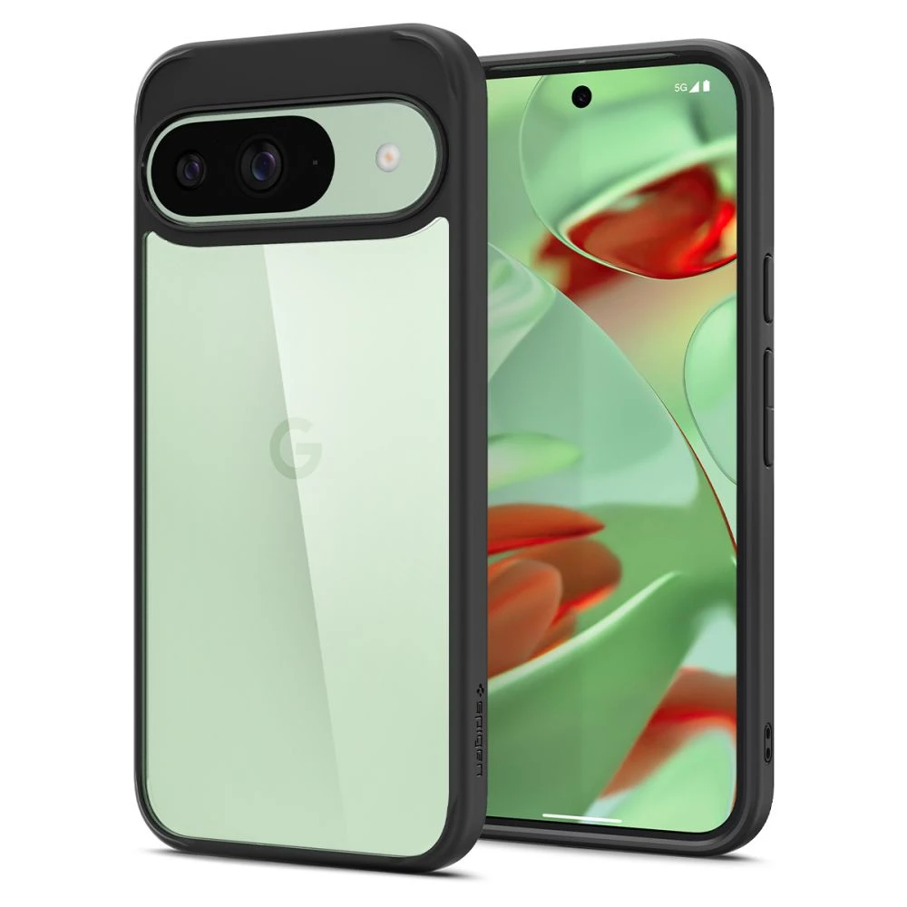 Spigen Ultra Hybrid – dėklas skirtas Google Pixel 9 / 9 Pro Matte Juodas