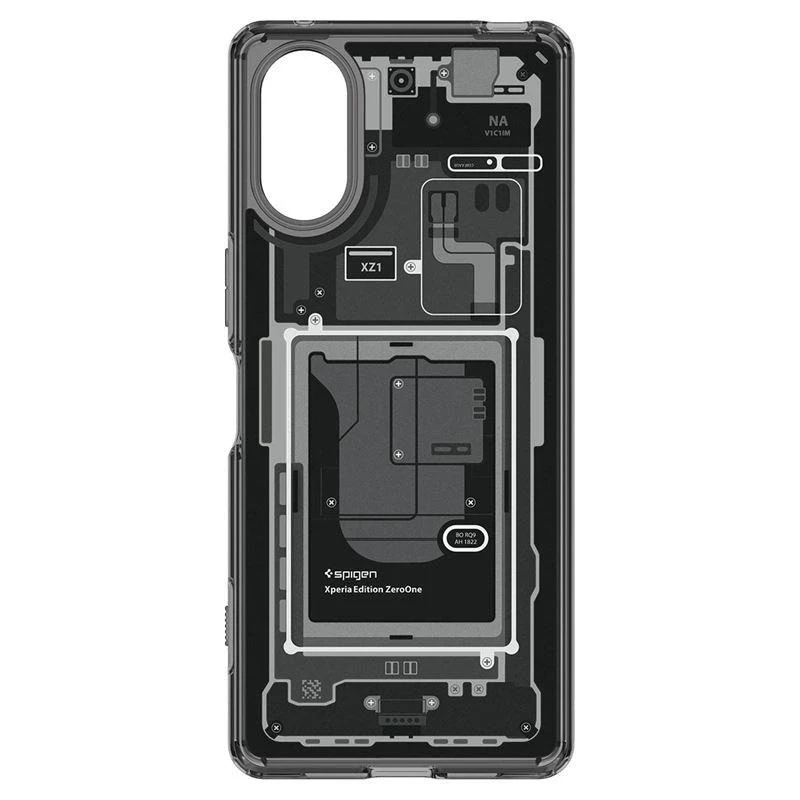 Dėklas „Spigen Ultra Hybrid“, „zero one“ – „Sony Xperia 5V“