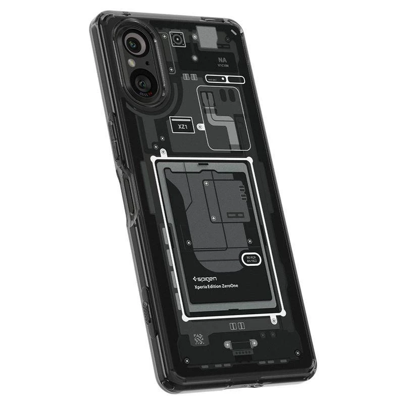 Dėklas „Spigen Ultra Hybrid“, „zero one“ – „Sony Xperia 5V“