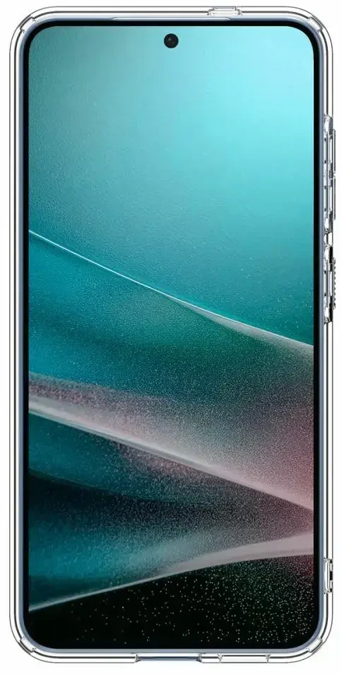 Dėklas Spigen Ultra Hybrid skirtas Samsung Galaxy S25+ permatomas